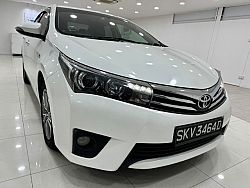 Toyota Corolla Altis 1.6L CVT Elegance LED Keyless 2015 White Android